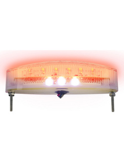 Uniwersalna lampa tylna LED Oxford [białe szkło]