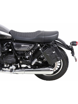 Kanister Hepco&Becker z uchwytem Cutout na lewą stronę do Moto Guzzi V9 Roamer (16-) 4 litry czarny