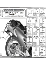 Stelaż kufrów bocznych Monokey, Retro-Fit Kappa Honda XL 125V Varadero (07-14)