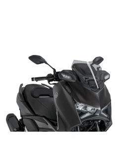 Szyba do skutera sportowa Puig V-Tech Yamaha X-MAX 125 TECH MAX/+ (25)/ X-MAX 300 TECH MAX/+ (25-) lekko przyciemniana