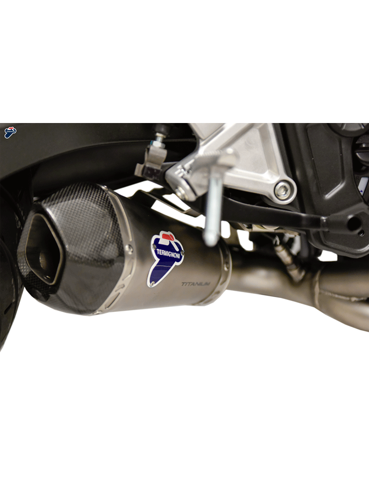 Kompletny układ wydechowy Termignoni Slip-On Conical stal nierdzewna, tytan + kolektor do Honda CB650 R (19-20)