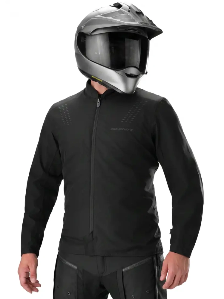 Kurtka motocyklowa tekstylna Shima Hero 3.0 G2 szaro-czerwona