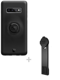 Zestaw: etui na telefon Samsung Galaxy S10+ + adapter do statywu Quad Lock