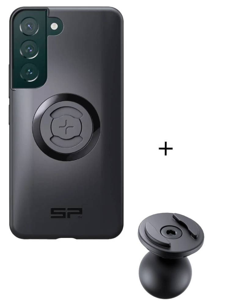Zestaw: etui na telefon Samsung Galaxy S22 + uchwyt kulowy Pro SPC+ SP Connect