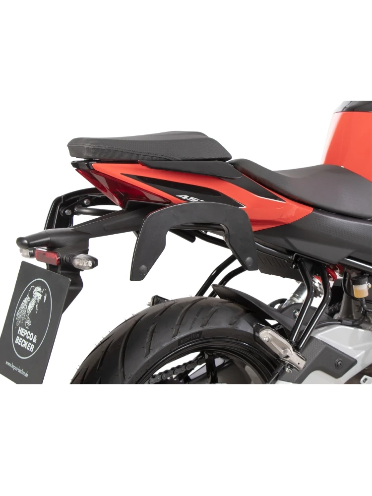 Stelaże pod sakwy motocyklowe Hepco&Becker C-Bow Aprilia Tuono 457 (25-) czarne