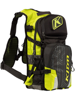 Plecak motocyklowy Klim Nac Pak z Shape-Shift™ 3L Hydrapak czarno-fluo żółty