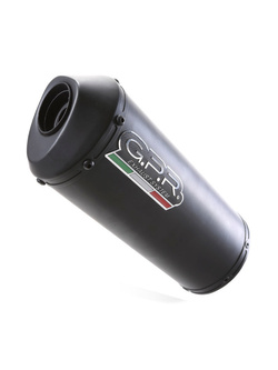 Tłumik G.P.R Ghisa [Slip-On, Black Nichrom] - Kawasaki Z 900 E5 [21-22]