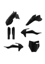 Pełny zestaw plastików Acerbis KTM 50 SX (16-)/ GasGas MC 50 (22-23) czarny