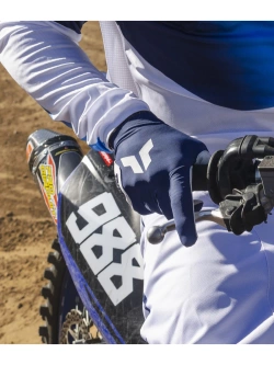 Rękawice cross Thor Sportmode Iconic niebiesko-białe
