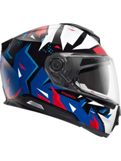 Kask integralny Schuberth S3 Spark czarno-niebiesko-czerwony