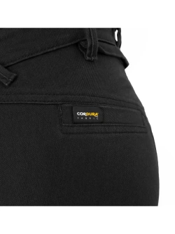 Jeansy motocyklowe damskie Shima Recon czarne