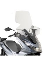 Szyba motocyklowa Kappa do Hondy PCX 125 (21-24) przezroczysta [mocowanie D1190KITK w zestawie]