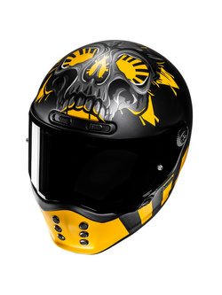 Kask integralny HJC V10 Crania żółto-czarny