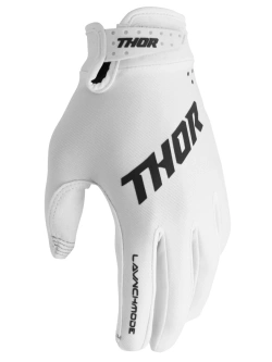 Rękawice cross Thor Launchmode białe