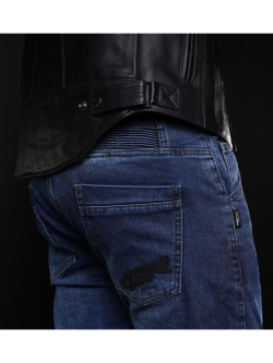 Jeansy motocyklowe 4SR GTS niebieskie