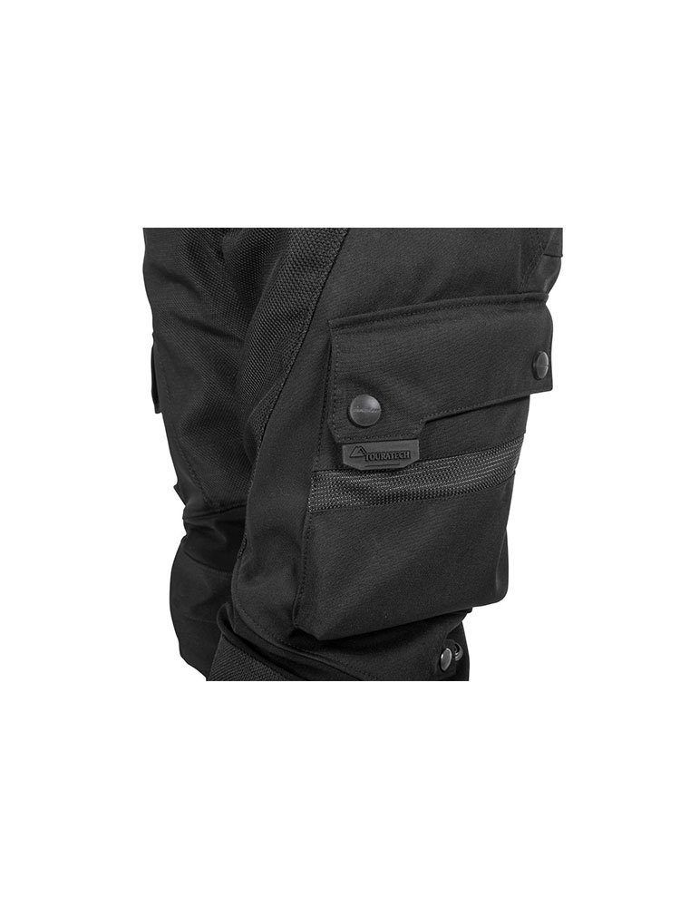 Spodnie motocyklowe tekstylne Touratech Companero Summer Traveller czarne