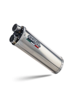 Tłumik motocyklowy G.P.R Dual Inox Ducati Multistrada V4/ S (22-24) stalowy [z homologacją]