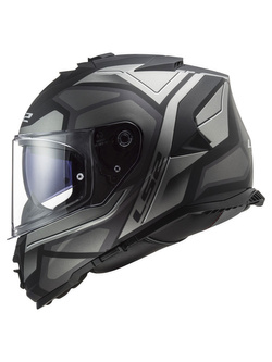 Kask integralny LS2 FF800 Storm II Faster titanium matowy