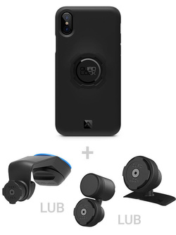 Zestaw do samochodu: etui na telefon iPhone XS MAX + mocowanie Quad Lock