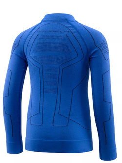 Bluza termoaktywna dziecięca Brubeck Thermo Kids niebieska