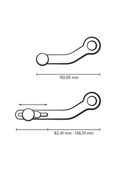 Dźwignia zmiany biegów Sw-Motech BMW R 1200 GS (04-12). R 1200 GS Adventure (06-)