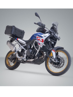 Zestaw: kufer centralny DUSC XL + stelaż Adventure-rack SW-Motech BMW R 1250 GS / Adv (21-)/ F 900 GS Adventure (23-) [poj.: 55l]