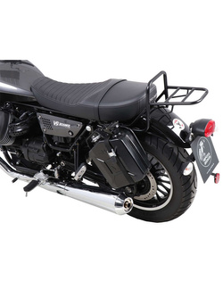 Kanister Hepco&Becker z uchwytem Cutout na lewą stronę do Moto Guzzi V9 Roamer (16-) 4 litry czarny