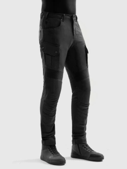 Jeansy motocyklowe Rebelhorn Faster czarne
