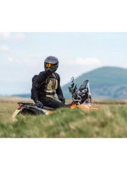 Koszula z ochraniaczami Knox Tor czarno-zielona