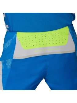 Spodnie cross Fox Flexair Tactile biało-niebieskie-fluo