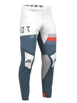 Spodnie cross Thor Sportmode League niebiesko-białe