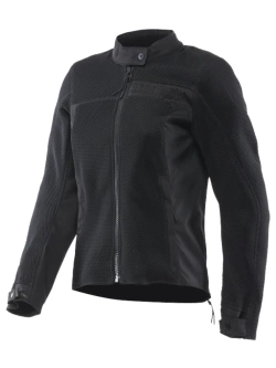 Kurtka motocyklowa damska tekstylna Dainese Lisbona Air Tex czarna