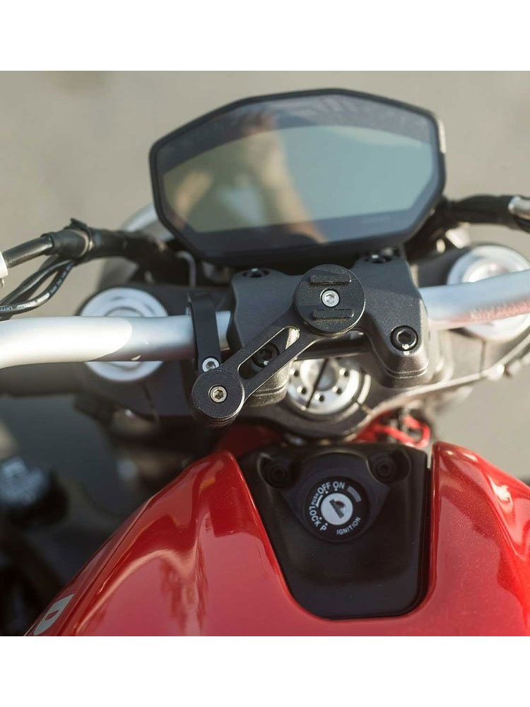 Zestaw: etui na telefon IPHONE 12 PRO MAX + pokrowiec + uchwyt na kierownicę Moto Bundle SP Connect