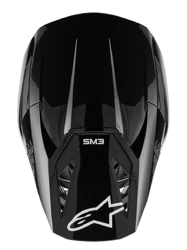 Kask enduro Alpinestars SM3 Solid czarny