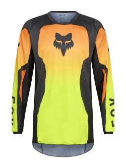 Bluza enduro Fox 180 Shield fluo-pomarańczowa