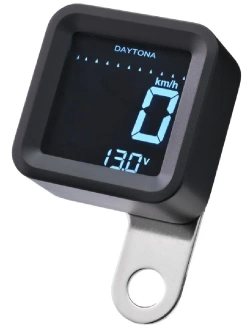 Obrotomierz cyfrowy z prędkościomierzem Daytona Cube, czarny [399 km/h]