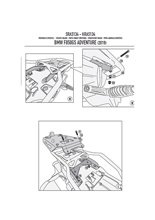 Stelaż pod kufer centralny Monokey Kappa BMW F 850 GS Adventure (19-23)/ 900 GS Adventure (24-)