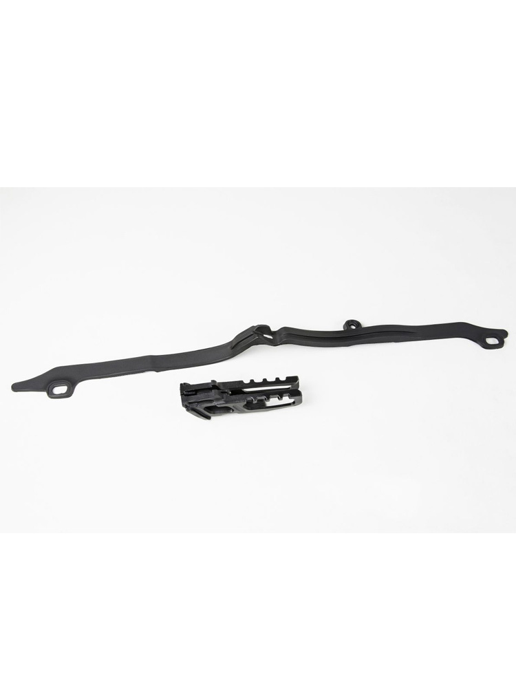 Komplet ślizg+prowadnica łańcucha UFO do Hondy CRF 250R (10-13), CRF 450R (09-12) czarne
