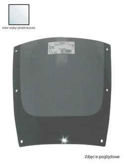 Szyba motocyklowa MRA oryginalny kształt "O" Kawasaki GPX 750 R (wszystkie roczniki) przeźroczysta