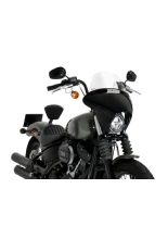 Owiewka motocyklowa turystyczna PUIG Batwing SML Harley Davidson Softail Street Bob FXBB (18-24) przeźroczysta