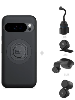 Zestaw do samochodu: etui MAG na telefon Google Pixel 10 Pro XL (magnetyczne) oraz mocowanie Quad Lock