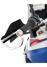 Końcówki kierownicy motocyklowej R&G Racing BMW F 800 GS (24-)/ 900 XR (20-)/ GS (24-) srebrne