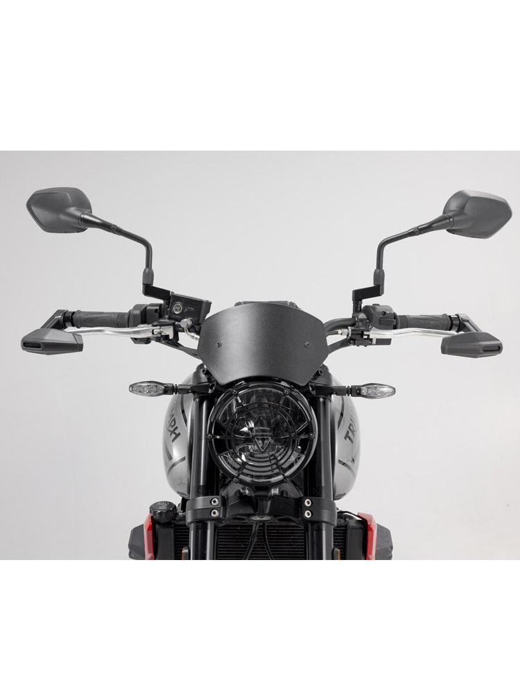 Osłony dźwigni z osłoną przed wiatrem Sw-Motech Triumph Trident 660 (21-)/ 800 (25-)/ KTM 125 SMC R/ 390 SMC R (25-)