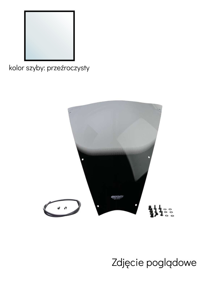 Szyba motocyklowa MRA Touring "T" Triumph Sprint ST 1050 (05-) przeźroczysta