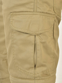 Tekstylne spodnie motocyklowe TRILOBITE Dual Pants Beżowe
