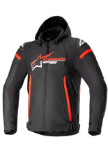 Kurtka motocyklowa tekstylna Alpinestars Zaca czarno-czerwona