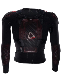 Zbroja dziecięca Leatt 4.5 Hybrid czarna