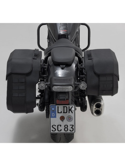 Zestaw sakw bocznych Legend Gear LH 25,5/19,5L i stelaży SLH Sw-Motech Honda CMX1100 Rebel SC83 (20-)/ CMX1100 SE Rebel (24-)