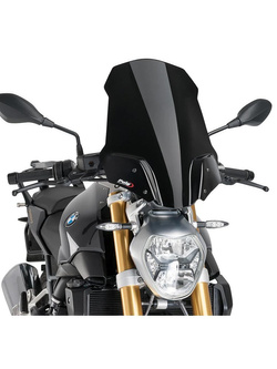 Owiewka PUIG do BMW R1200R (15-18) do oryginalnego wspornika BMW czarna