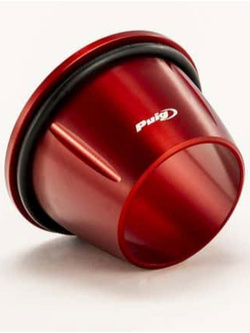 Końcówka wydechu PUIG do Yamaha T-Max 530 (12-16) czerwona